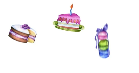 Happy Sweets Stock Footage 113727502