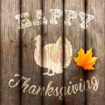 Happy thanksgiving background Stock Illustration