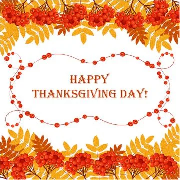 Happy Thanksgiving background Stock Illustration