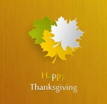 Happy thanksgiving Stock Illustration