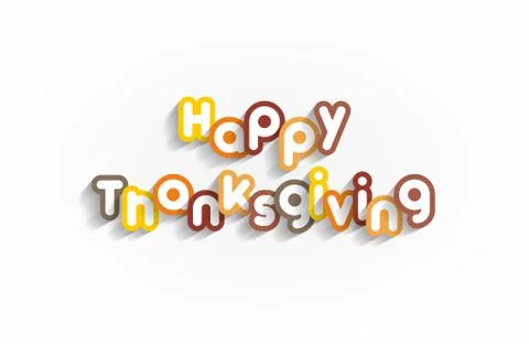 Happy Thanksgiving Illustrazione stock