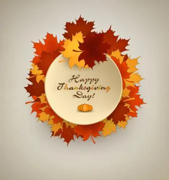 Happy Thanksgiving Stock Illustration