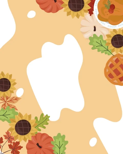 Happy Thanksgiving Looping Background Stock Footage 325060577