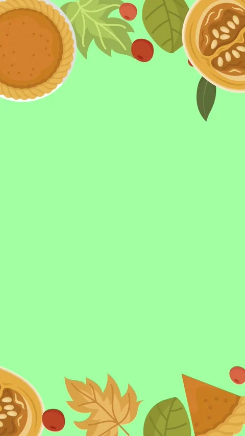 Happy Thanksgiving Looping Background Stock Footage 325061255