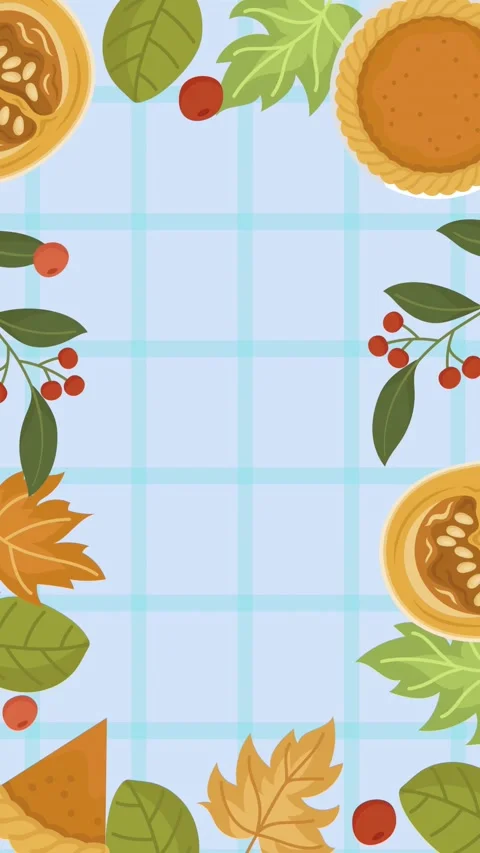 Happy Thanksgiving Looping Background Stock Footage 325061271