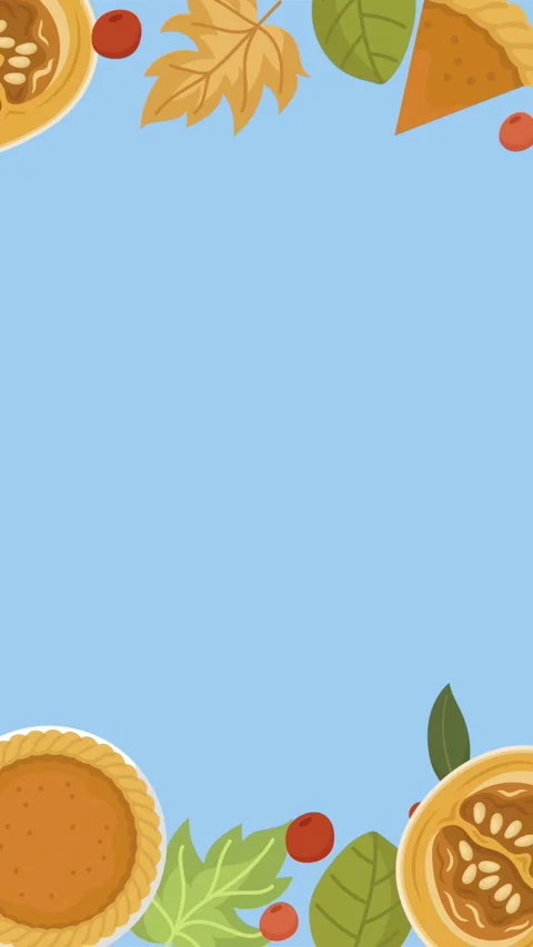 Happy Thanksgiving Looping Background Stock Footage 325061279