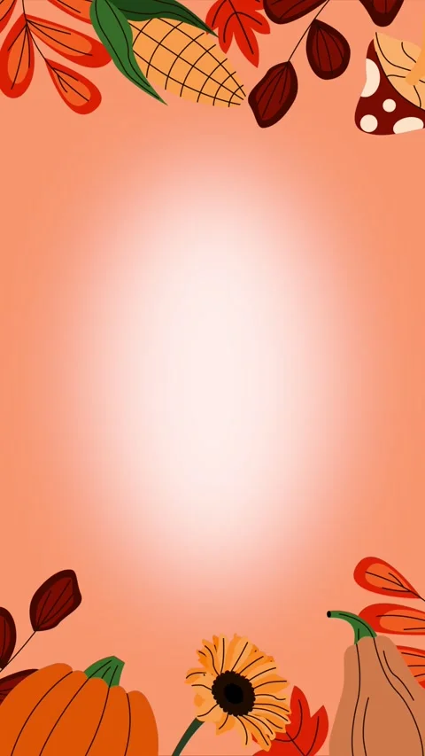 Happy Thanksgiving Looping Background Stock Footage 325061603
