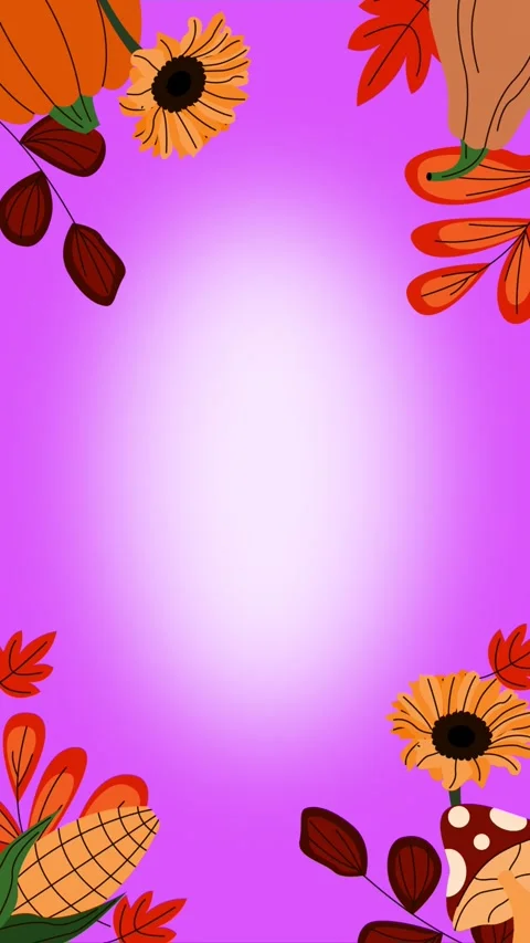Happy Thanksgiving Looping Background Stock Footage 325061675