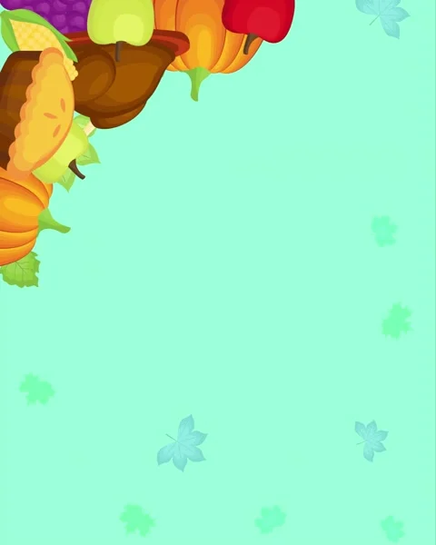 Happy Thanksgiving Looping Background Stock Footage 325071503