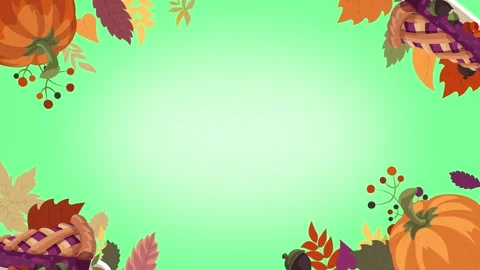 Happy Thanksgiving Looping Background Video stock 325072690
