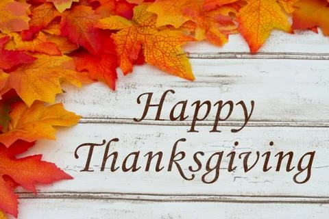 Happy Thanksgiving Foto stock
