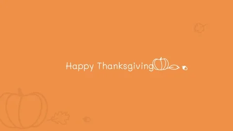 Thanksgiving Animation Stock Video Footage, Royalty Free Thanksgiving  Animation Videos