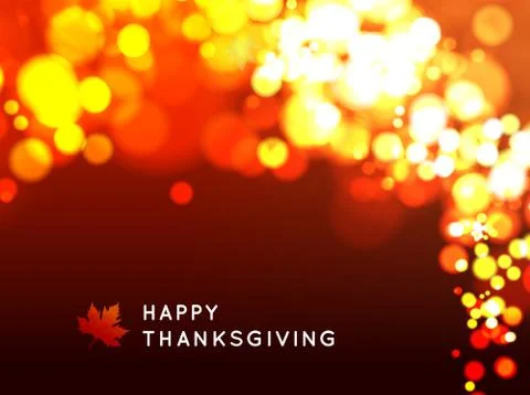 Happy thanksgiving vector background Stock Illustration