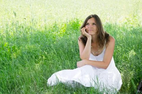 Happy thoughts Stock Photos