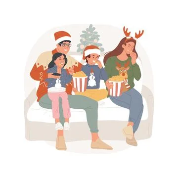 Happy time isolated cartoon vector illustration. Stock Illustration