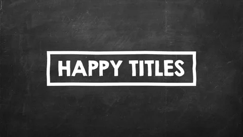 Happy Titles Stock After Effects