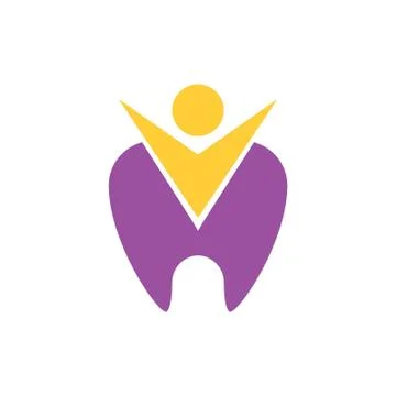 Happy tooth Stock Illustration