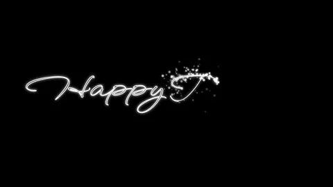 Happy tuesday animation text Vídeo Stock 341535089