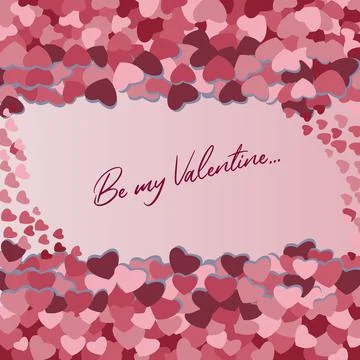 Happy Valentine Background Stock Illustration