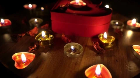 Happy valentine day background 4k videos  Video stock 260466853