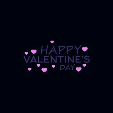 Happy valentine day Stock Illustration