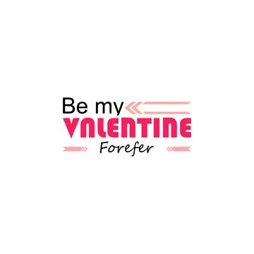 Happy valentine day Stock Illustration