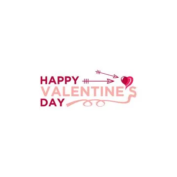 Happy valentine day Stock Illustration