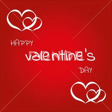 Romantic valentine background Royalty Free Vector Image