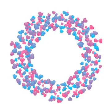 Happy Valentine Day vector background Stock Illustration