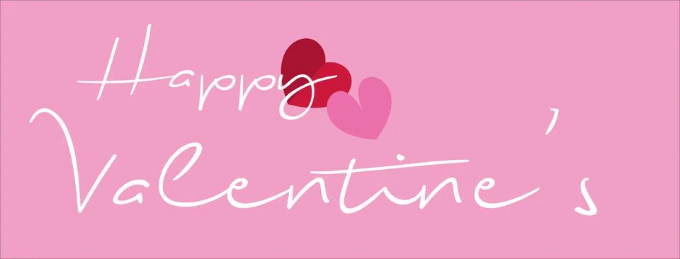 Happy Valentines background with heart patterns,.Vector illustration on a rom Illustrazione stock