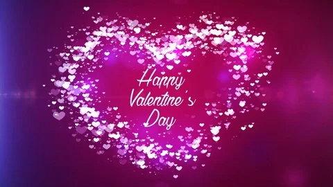 Happy Valentines Day 4K Stock Footage 76466352