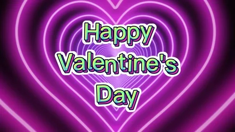 Happy Valentines Day , 4k, Full hd basic Valentines day Animation Stock Footage 231715313