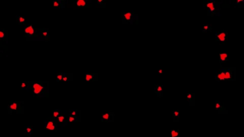 Happy Valentines Day animation background. 库存影片 337017288