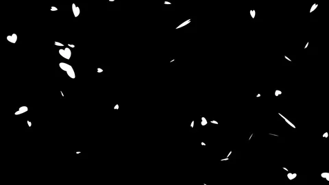 Happy Valentines Day animation background. Stockbeeldmateriaal 337017302