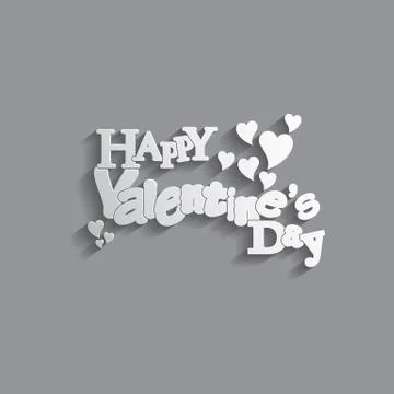 Happy valentines day background Stock Illustration