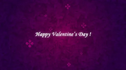 HAPPY VALENTINES DAY BUTTERFLY THEME 스톡 After Effects