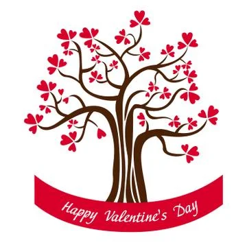 Happy valentines day card Stock Illustration