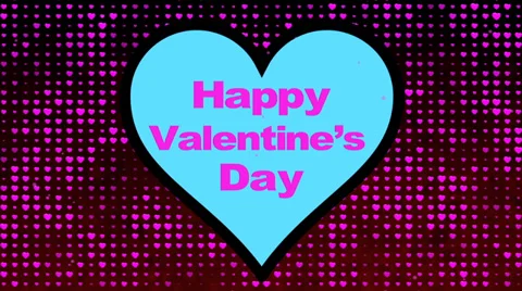 Happy Valentines Day Stock Footage 34077343