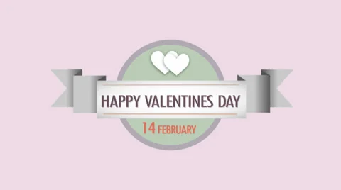 Happy Valentines Day Stock Footage 34203180