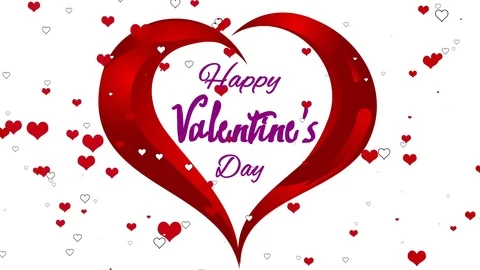 Happy Valentines Day Stock Footage 71150217