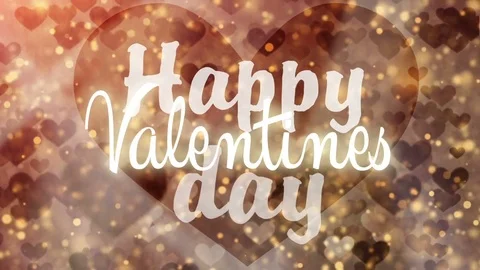 Happy Valentines Day. Stock Footage 71579811