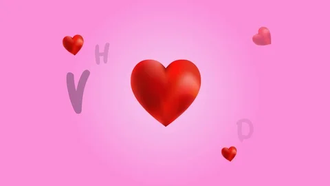 Happy Valentine's Day Stock Footage 121876233