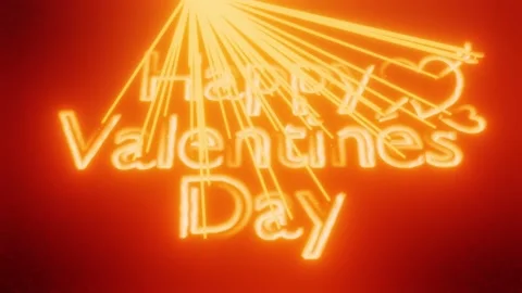 Happy Valentines Day 库存影片 230305632