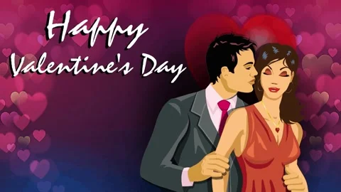 Happy Valentine's Day Stock Footage 275182484