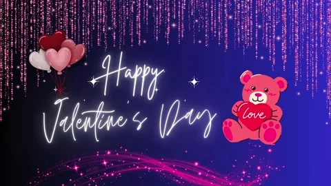 Happy Valentines Day Stock Footage 298010177
