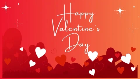 Happy Valentines Day Stock Footage 300026236