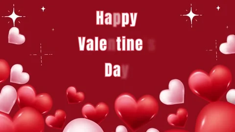 Happy Valentines Day Stock Footage 300026273