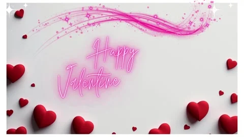 Happy Valentines Day Stock Footage 300026366