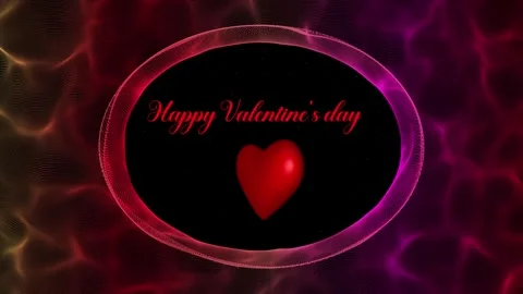 Happy Valentine's day Stock Footage 300603201