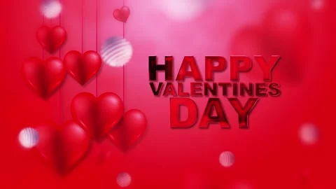 Happy Valentines Day Stock Footage 307845016